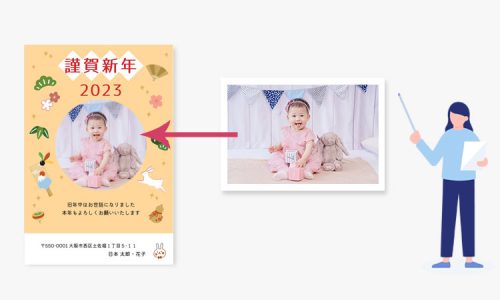 デザインAC テンプレートを使ってオリジナル年賀状を作ろう