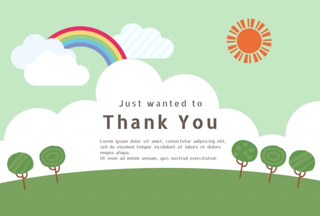 Thank youカード